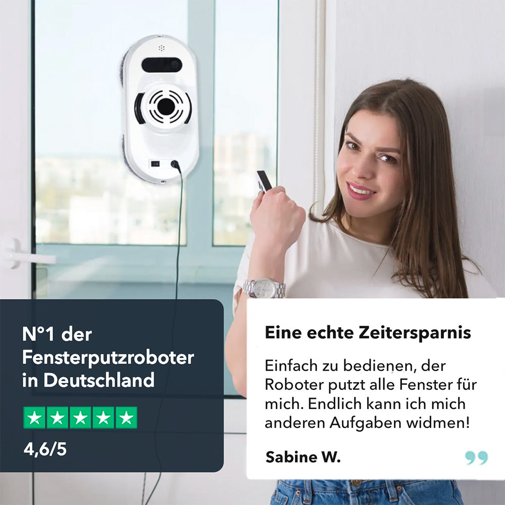 Kundenreaktionen auf fensterputzroboter automatische reinigung